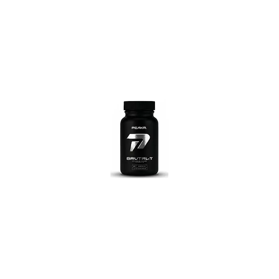 Peakr Tribe Brutal-T Takviye Edici Gıda 60 Kapsül Shilajit Tribulus Ferula Maca Taurin Kordiseps İçeren Enerji Desteği