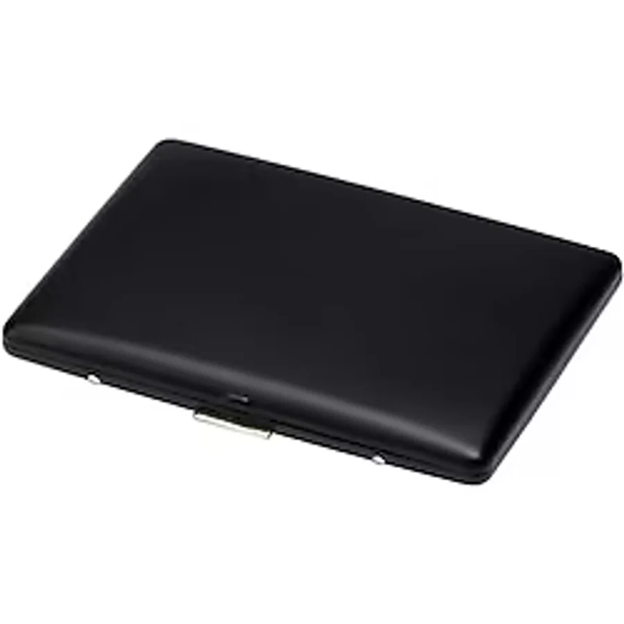 Pearl Japan Cosmos Metal Uzun Sigara Tabakası Mat Siyah 9lu