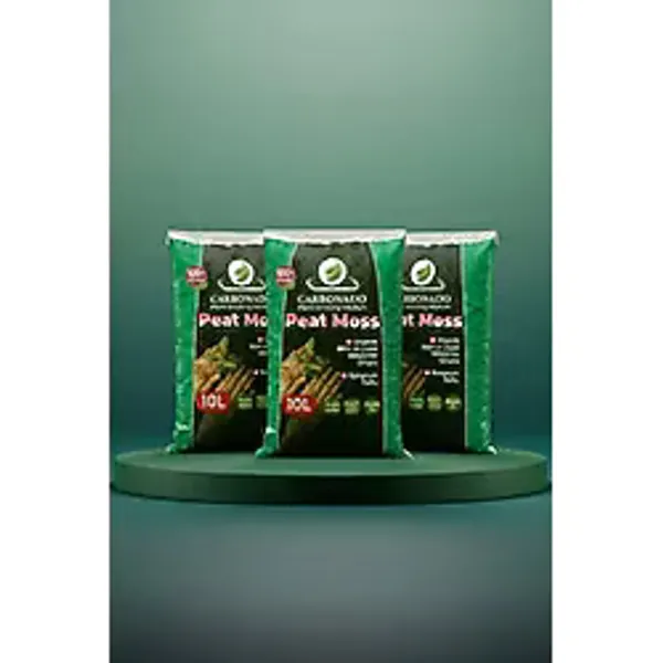 Peat Moss 10L X3 Doğal Torf Toprak Saksı Bitkileri İçin Süper Avantaj Paket