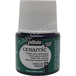 Pebeo Ceramic Seramik Boyasi 26 Emerald
