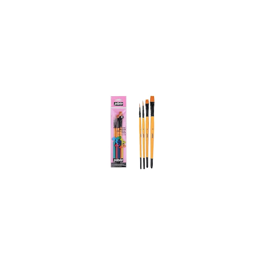 Pebeo Çok Amaçlı Fırça Seti - Set 5 - 4'lü