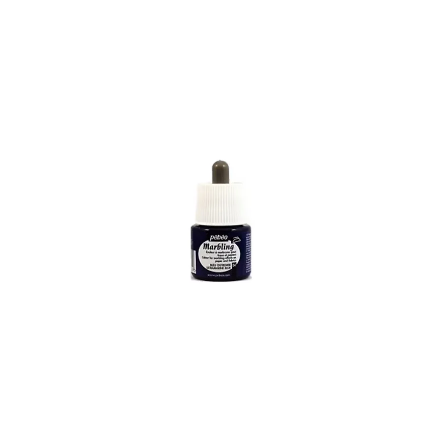 Pebeo Marbling (Ebru Boyası) 04 Ultramarine Blue 45ml