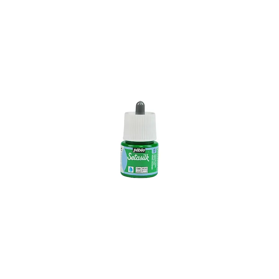 Pebeo Setasilk Ipek Boya 45 ml Şişe 17 Çayır Yeşili