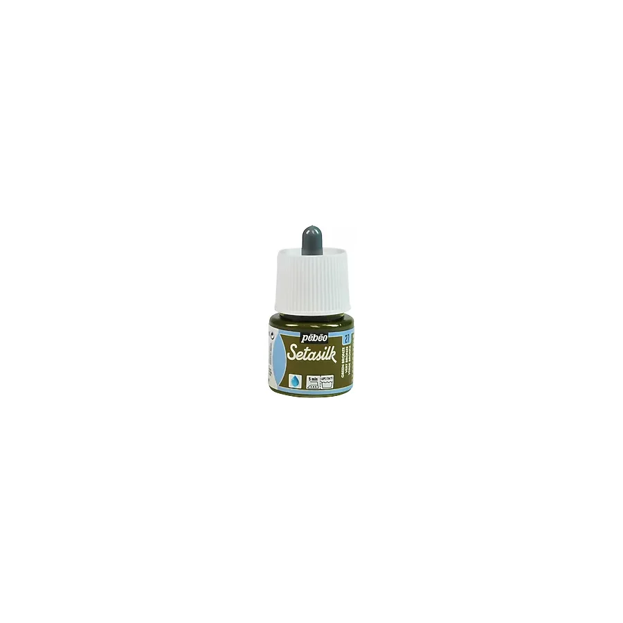 Pebeo Setasilk Ipek Boya 45 ml Şişe 27 Yeşil