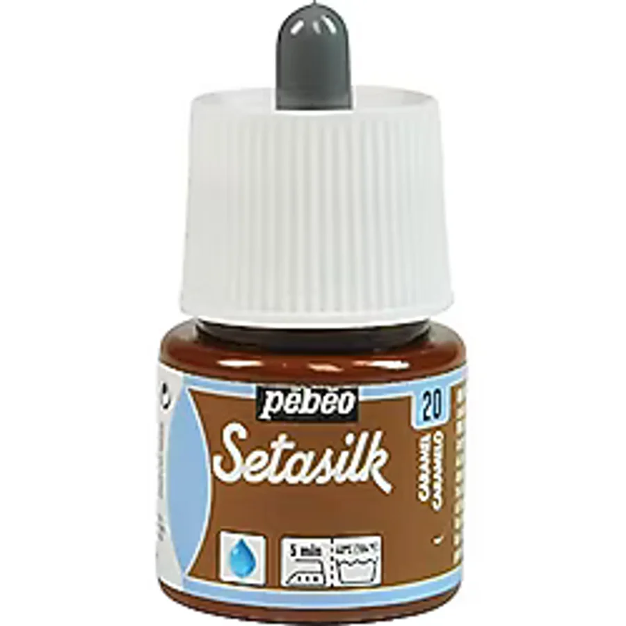 PEBEO Setasilk İpek Boya 45ml Şişe - 20 Caramel