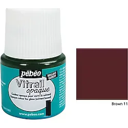 Pebeo Vitrail Cam Boyası 45 ml. 11 Brown