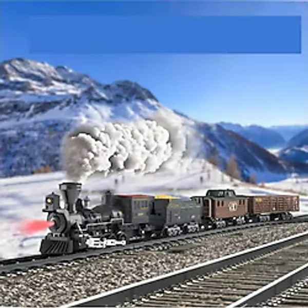 Peda Toy Buharlı Işıklı ve Sesli Oyuncak Tren Buharlı Tren