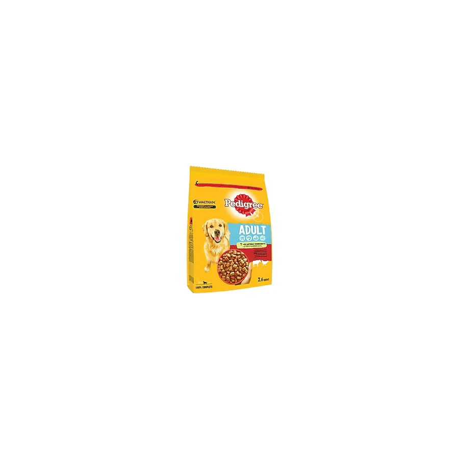 Pedigree Biftekli ve Kümes Hayvanlı 2.6 kg Yetişkin Köpek Maması