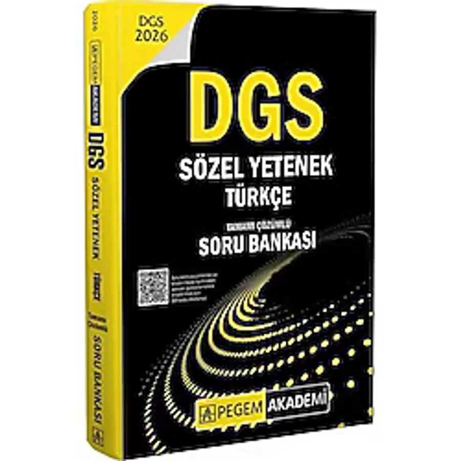 Pegem 2026 Dgs Sözel Yetenek Türkçe Soru Bankası Çözümlü Pegem Ak