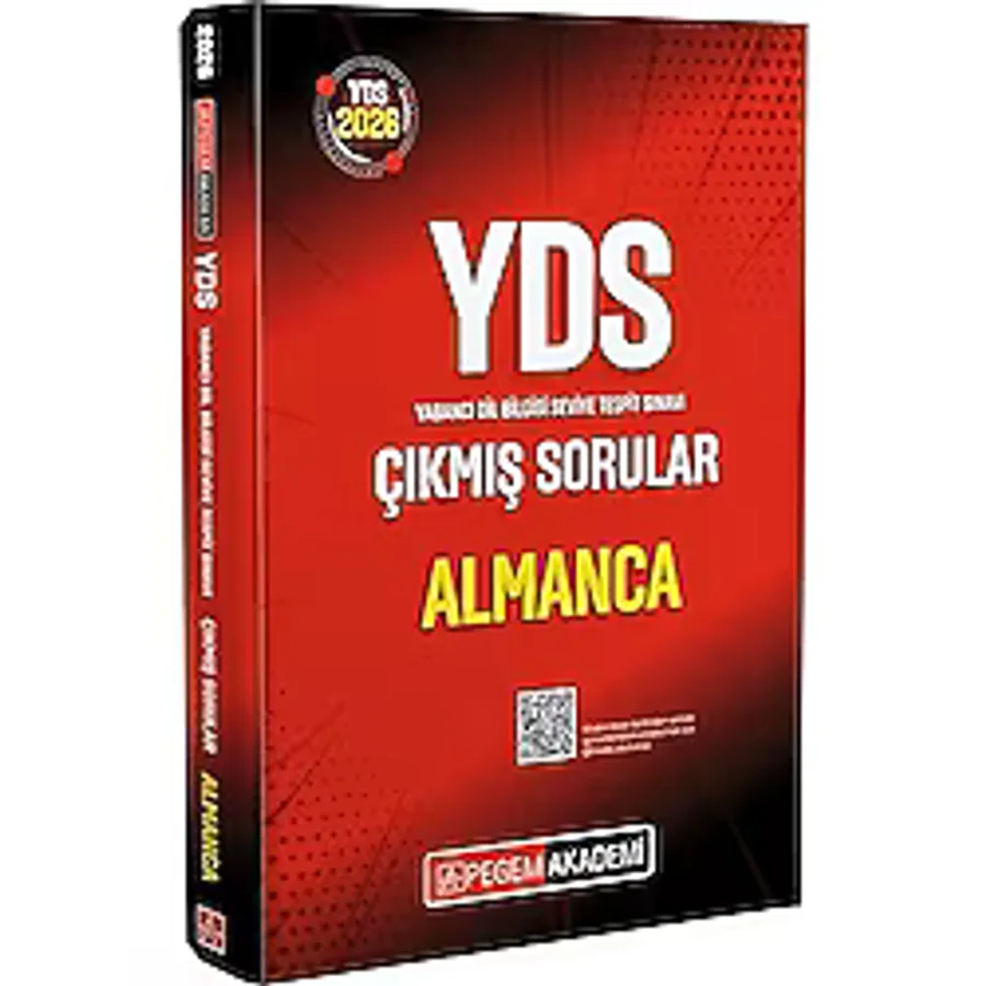 Pegem Yayınları 2026 YDS Almanca Çıkmış Sorular