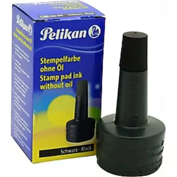 Pelikan Istampa Mürekkebi 30Cc Siyah - 3 Adet