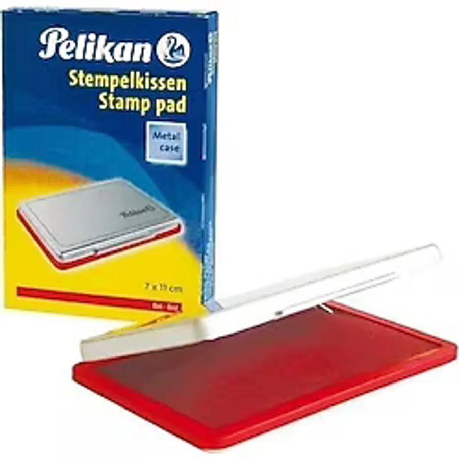 Pelikan Metal Istampa No 2 Kırmızı 7x11 CM
