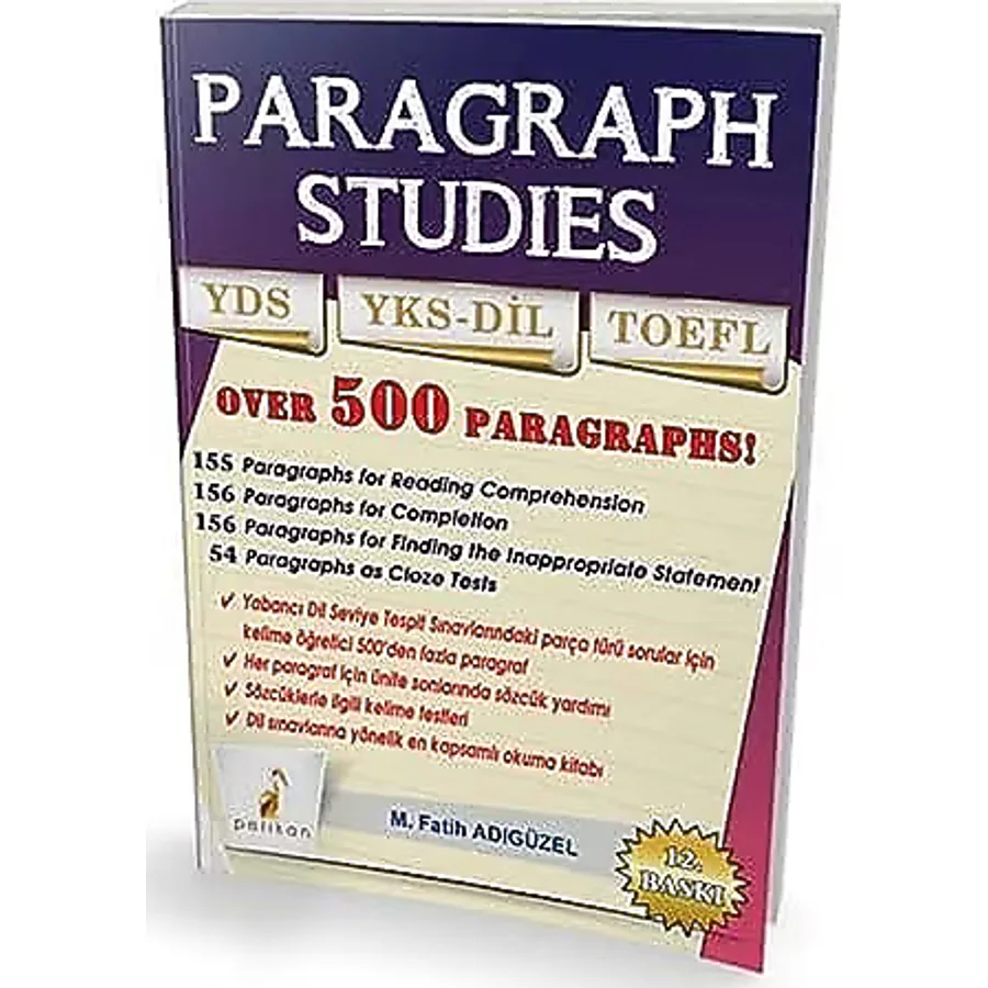 Pelikan Paragraph Studıes Yds - Lys - 5 - Toefl