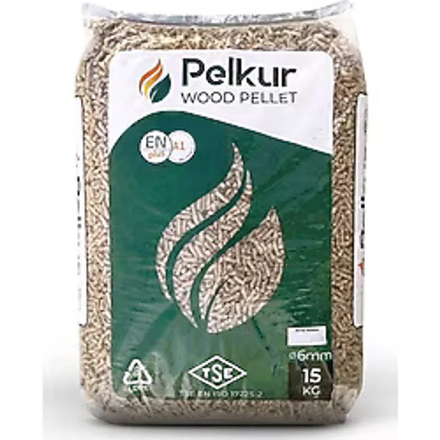 Pelkur En Plus A1 Ø6 mm Doğal Pelet Yakıtı