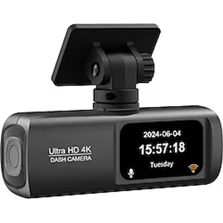 Pell V22 HD 4K kamera ön ve arka çift kayıt Wifi Araç İçi Kamera