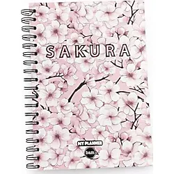 Pembe Sakura Tasarımlı Konuşan Ajanda