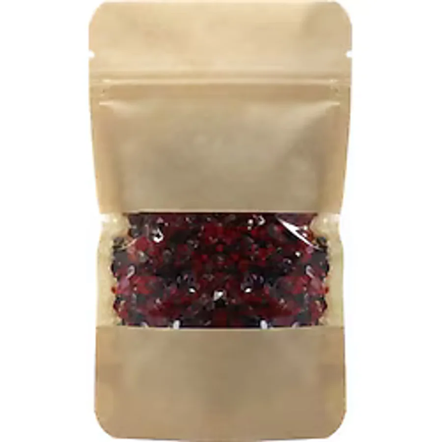 Pencereli Kraft Doypack 8,5x14,5 cm - 100 Adet