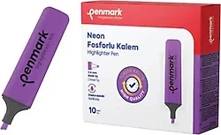 Penmark Neon 10'lu Fosforlu Kalem