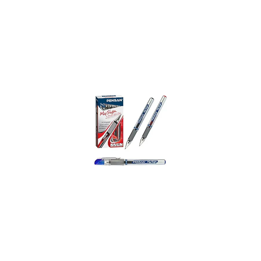 Pensan My Sign 1.0 mm 12'li Jel Roller Kalem
