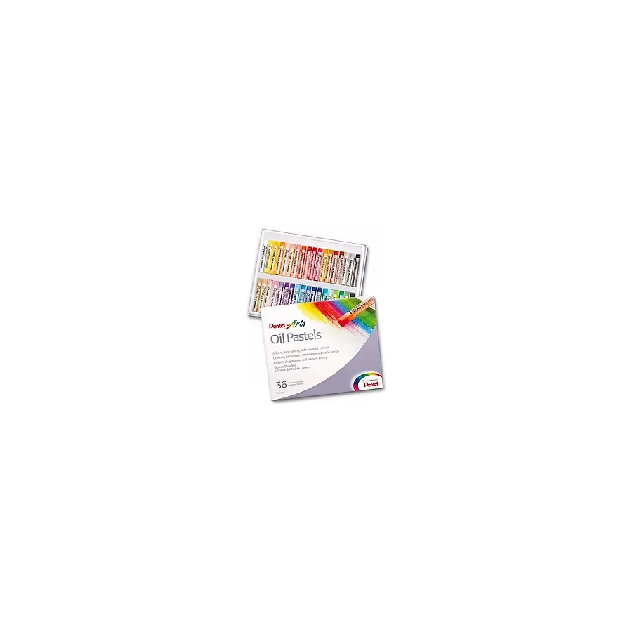 Pentel Arts 36'lı Yağlı Pastel Boya