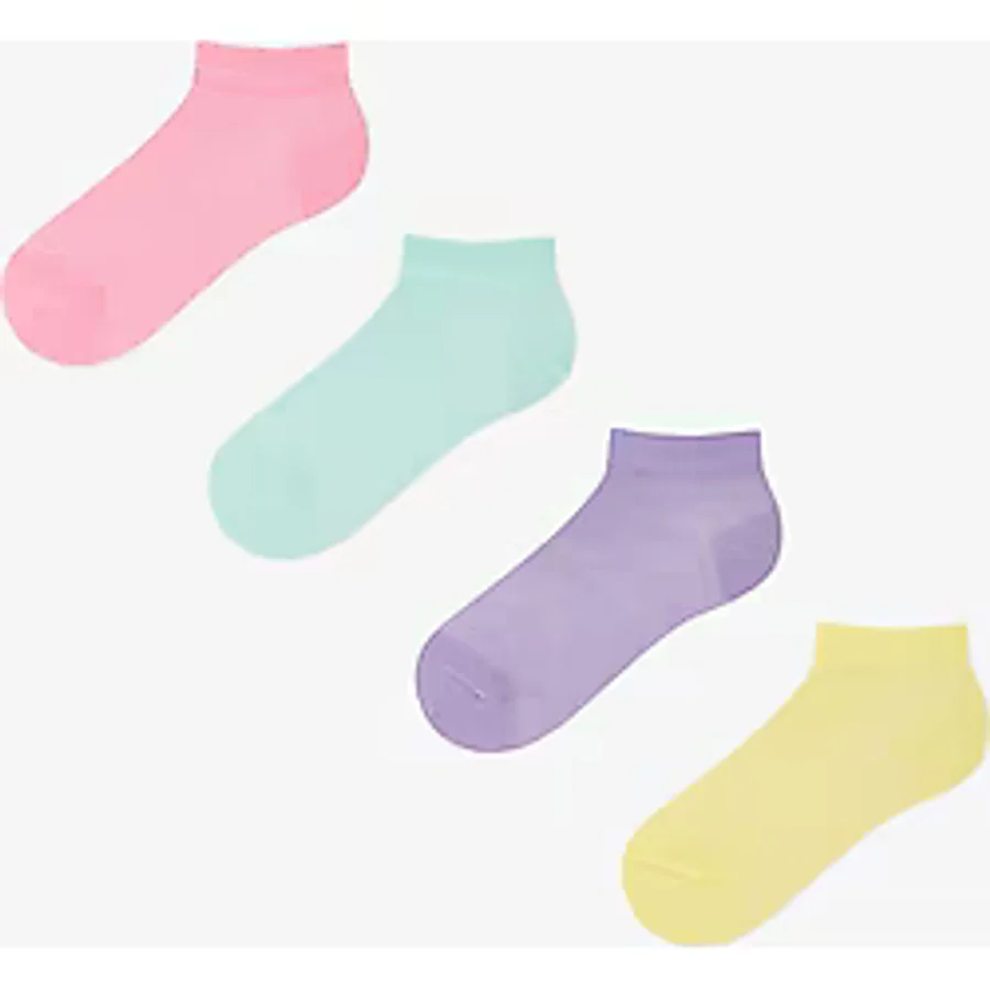 Penti Kız Çocuk Basic Colorful 4lü Patik Çorap