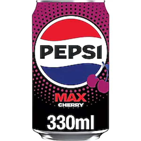 Pepsi Max Cherry No Sugar - Kiraz ve Kola Aromalı Şekersiz Gazlı İçecek