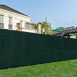 PERBRANDA Gölgelik File 1.5 Mt X 10 Mt %95 Koyu Yeşil Çit Bahçe Filesi 130gr Uv Katkılı