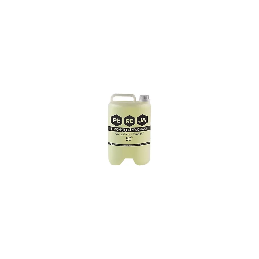 Pereja Limon Çiçeği 80 Derece Bidon Kolonya 5 lt