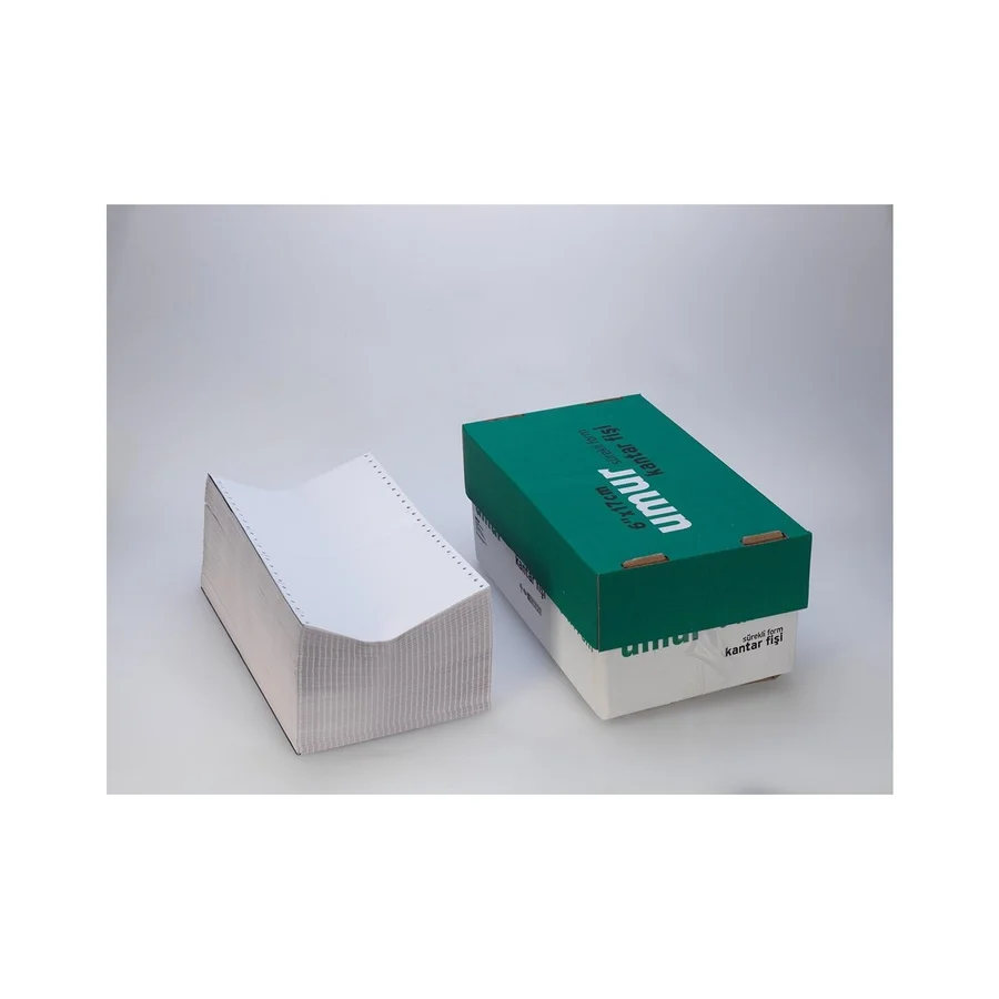 Peri Store 6" x 17 cm 4/n Baskısız Kantar Fişi, 2000 Yaprak - -- - Option-1