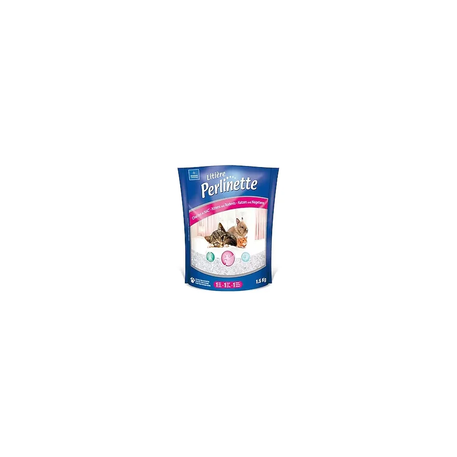 Perlinette Mikro Kristal 1.5 kg / 3.7 lt Yavru Kedi ve Kemirgen Kumu