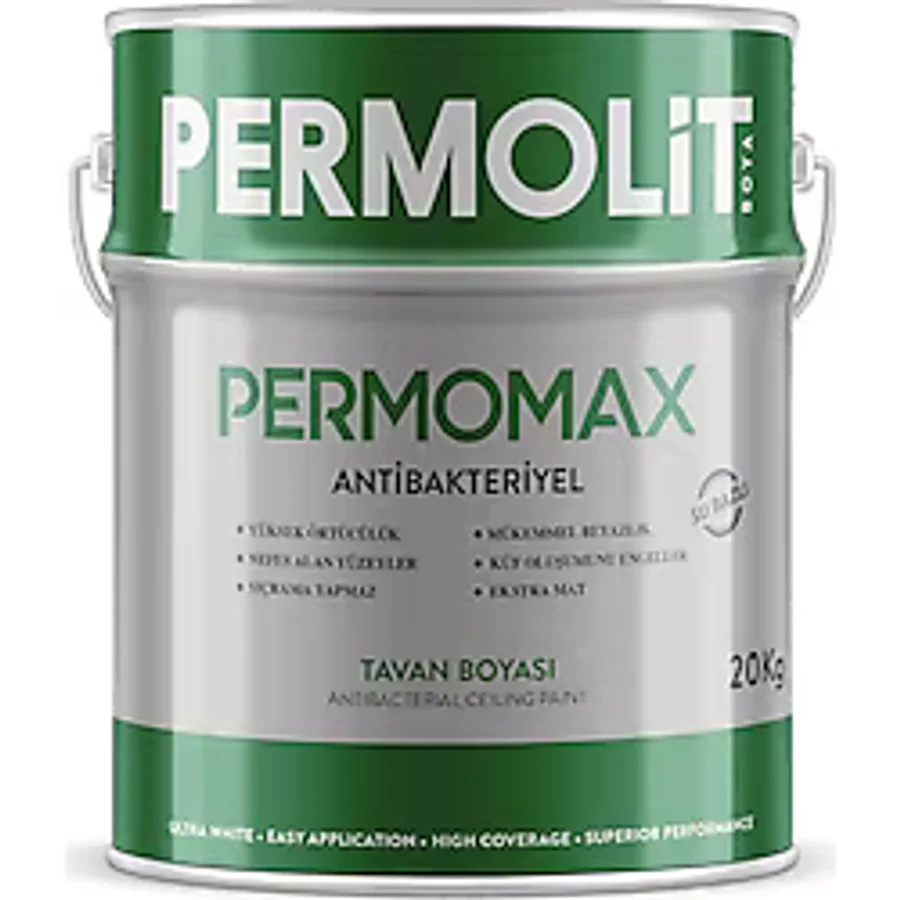 Permolit Permomax Antibakteriyel 3.5 kg Tavan Boyası