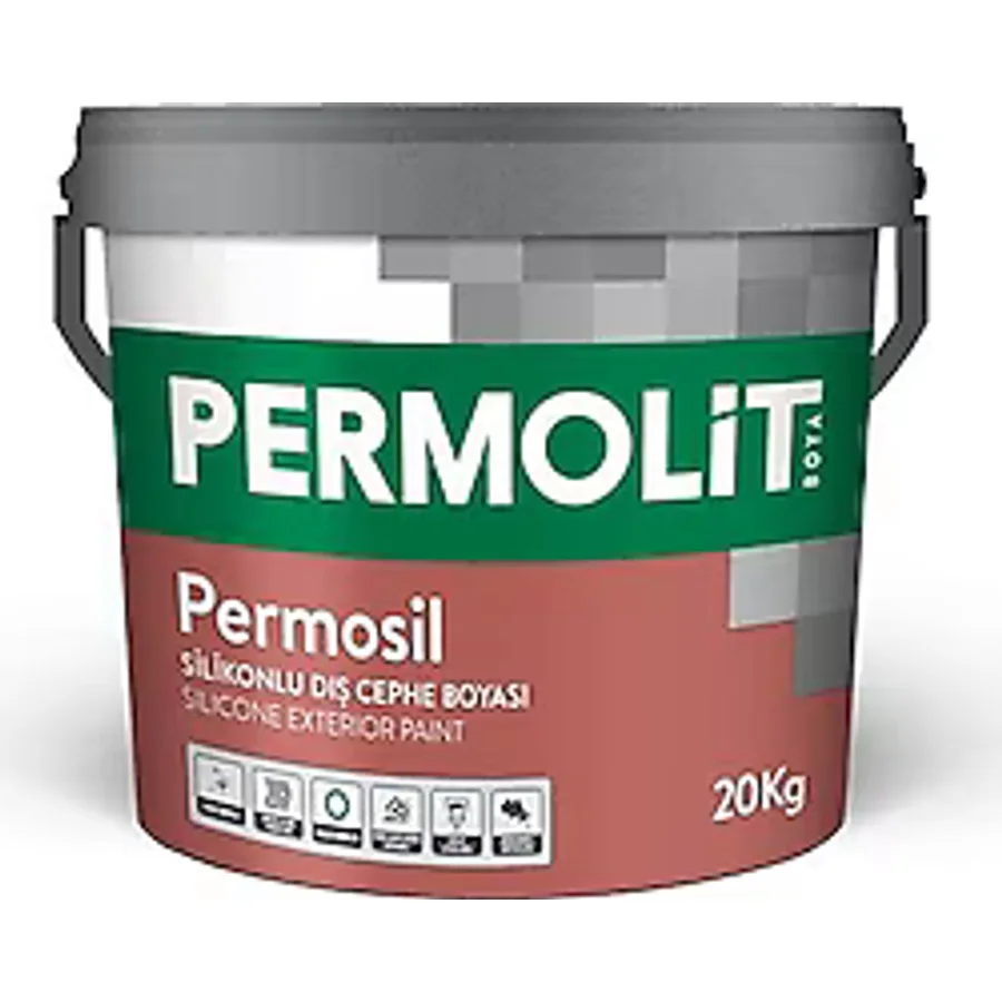 Permolit Permosil Silikonlu 20 kg Dış Cephe Boyası