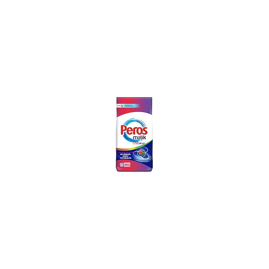 Peros Matik Canlı Renkler 10 kg Toz Deterjan