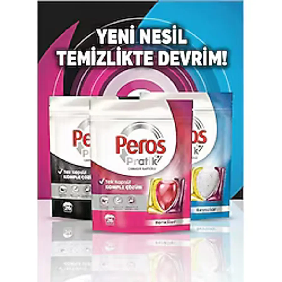 Peros Pratik Çamaşır Kapsülü Deneme Seti