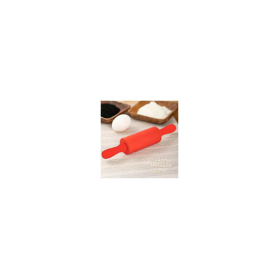 Perotti 15684 Silikon Kırmızı Merdane 22cm