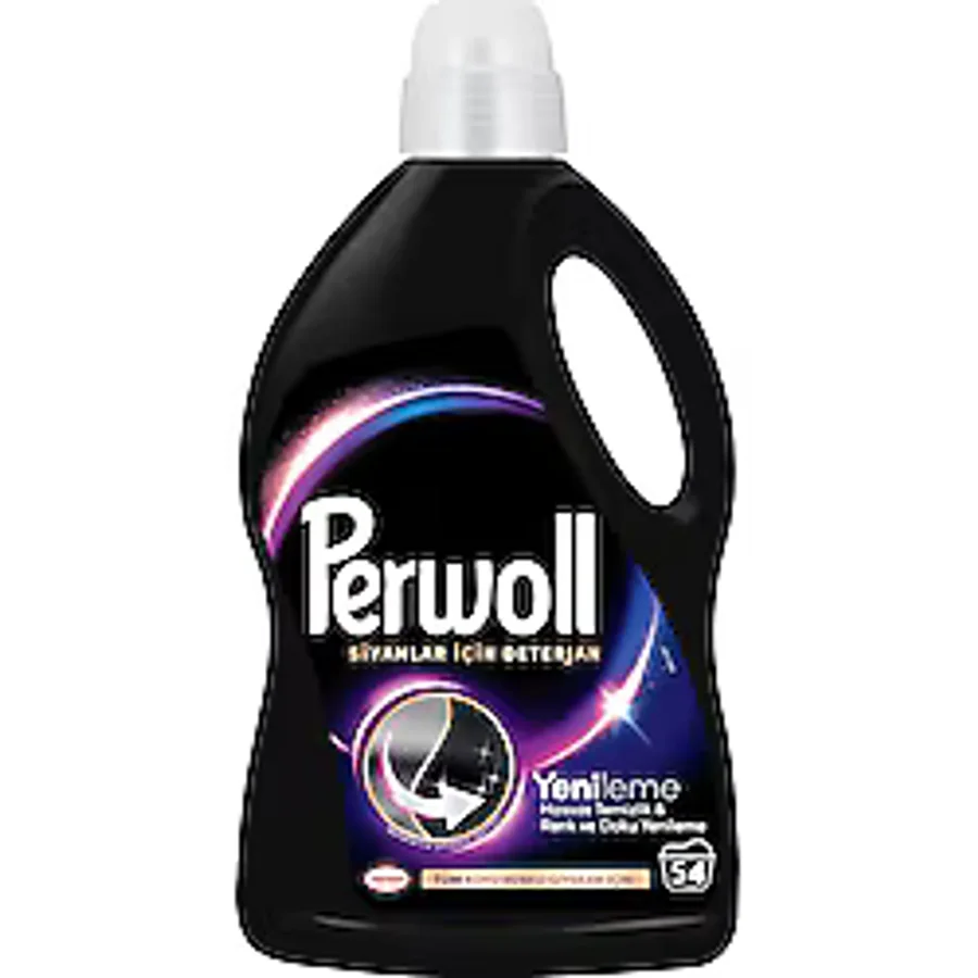 Perwoll Geliştir.Siyah Sıvı Deterj.54 Yık.2.970Ml