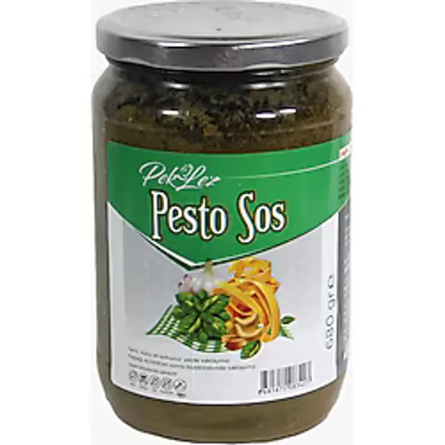 Pesto Sos 680 Gr Cam Şişe de