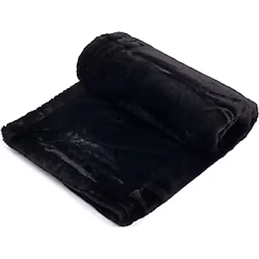 Pet Comfort Lodix Mira Large 100x150 cm Köpek Battaniyesi - Siyah
