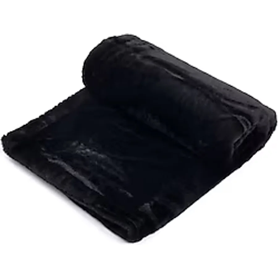 Pet Comfort Lodix Mira Small 50x70 cm Kedi ve Köpek Battaniyesi - Siyah