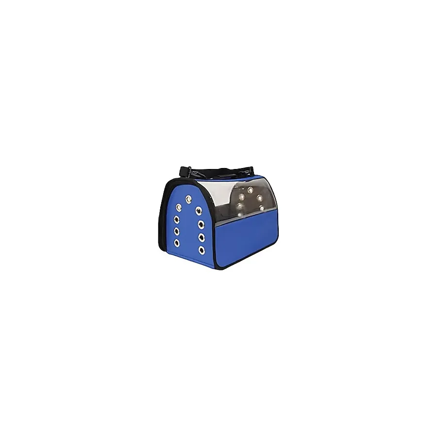 Pet Pretty Flybag Şeffaf Büyük Boy Mavi Kedi Köpek Taşıma Çantası