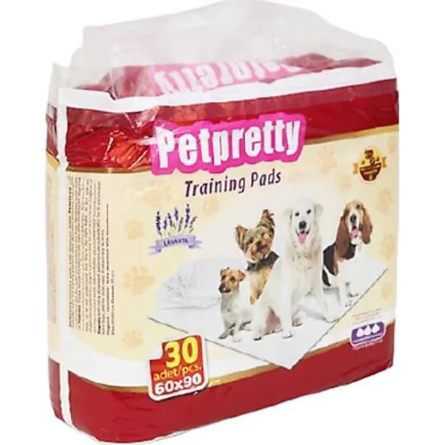 Pet Pretty Lavantalı 30'lu 60x90 cm Tuvalet Eğitim Çiş Pedi