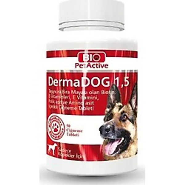 Petactive Dermadog Köpek Vitamini 75 gr - 50 Tablet