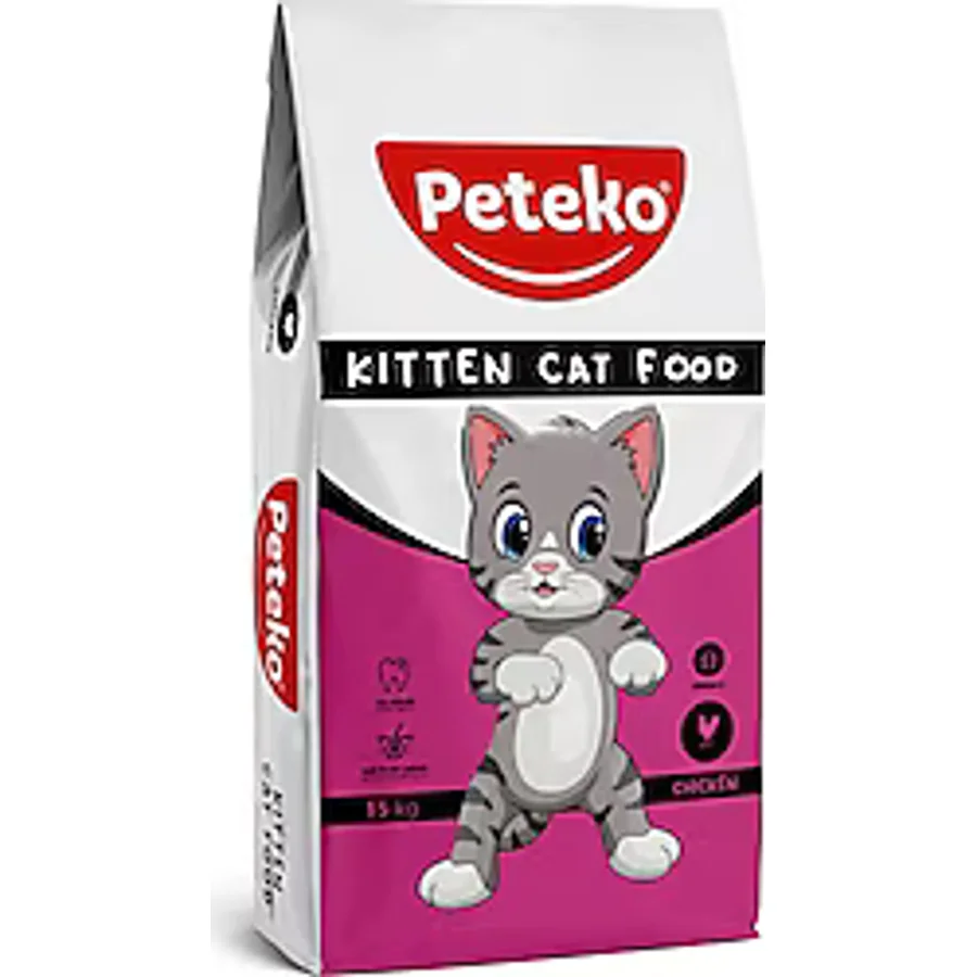Peteko Tavuklu 15 kg Yavru Kedi Maması