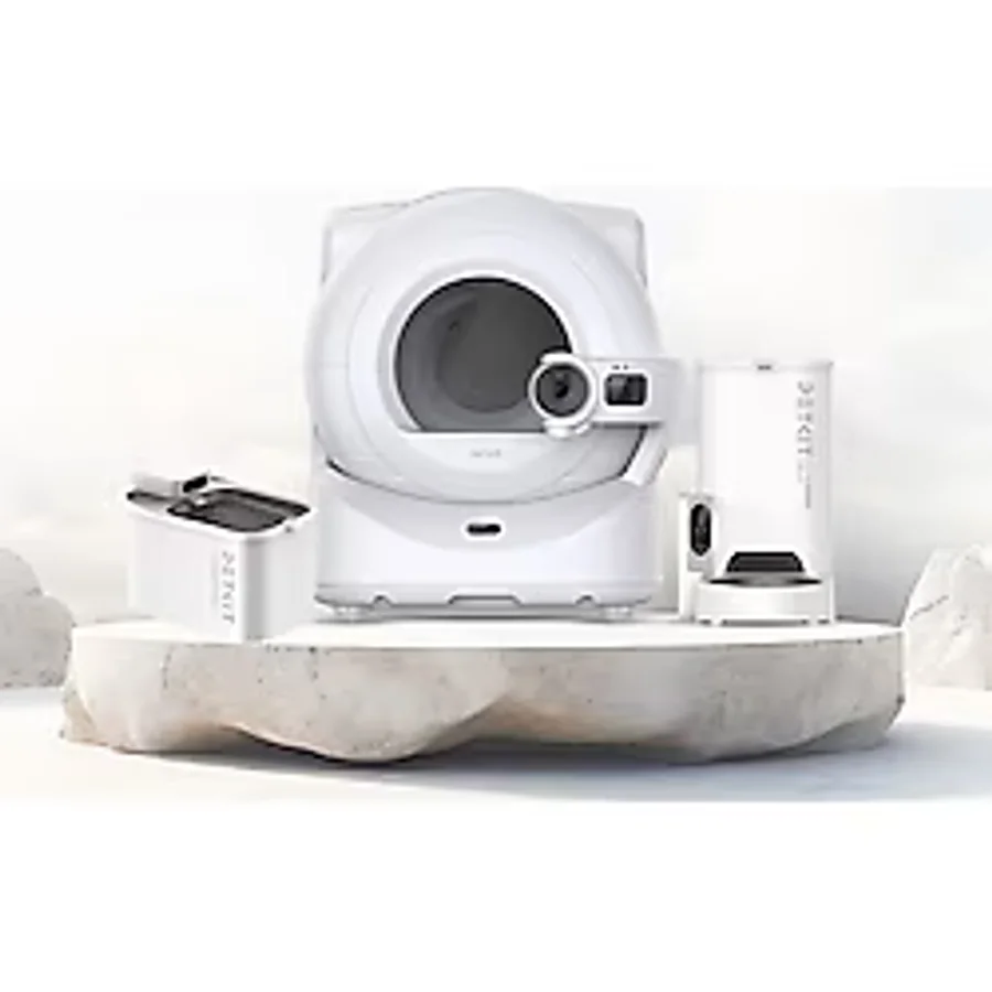 Petkit Purobot Ultra Akıllı Kedi Tuvaleti Beyaz, Petkit Yumshare Solo Kameralı Akıllı Mama Kabı, Petkit Eversweet Max Akıllı Su Pınarı