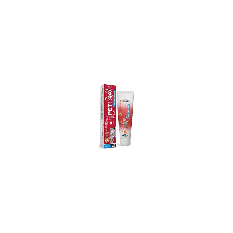 Petlook Multivitamin 115 gr Malt Kedi Macunu