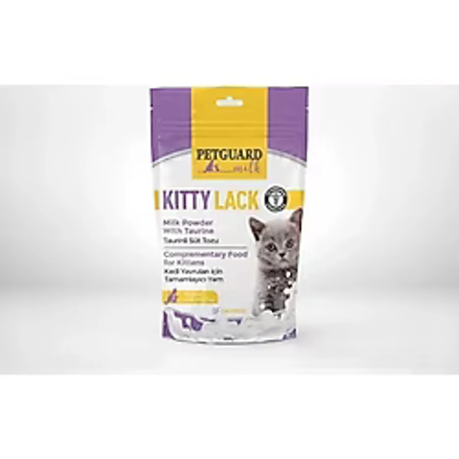 Petprety Petguard Kitty Lack Taurinli Kedi Süt Tozu - Yavru Kediler İçin Tamamlayıcı Besin (200 g)