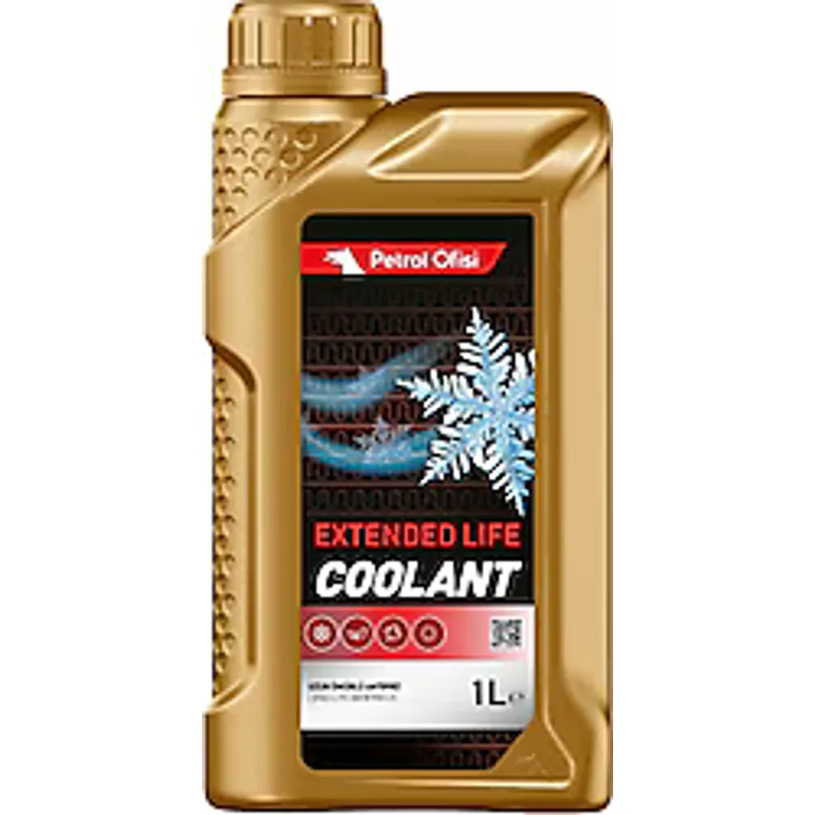 Petrol Ofisi Extended Life Coolant -78 Derece 1 lt Kırmızı Antifriz