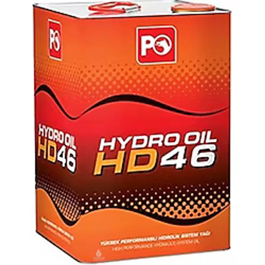Petrol Ofisi Hydro Oil HD 46 Hidrolik 17 lt Sistem Yağı