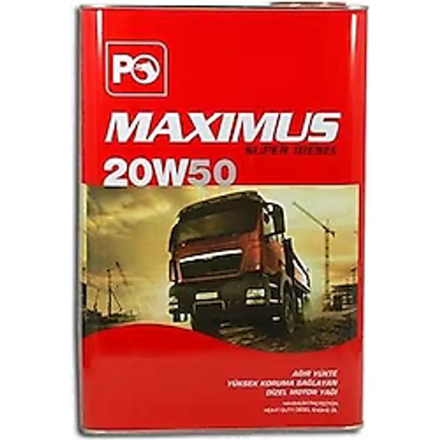 Petrol Ofisi Maximus Super Dizel 20W-50 18 lt Motor Yağı