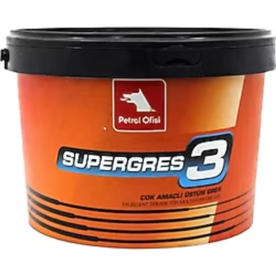Petrol Ofisi Super Gres 3 4 KG Lityum Sabunlu Performanslı Gres